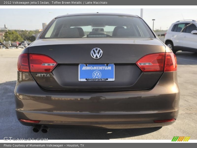 Toffee Brown Metallic / Latte Macchiato 2012 Volkswagen Jetta S Sedan