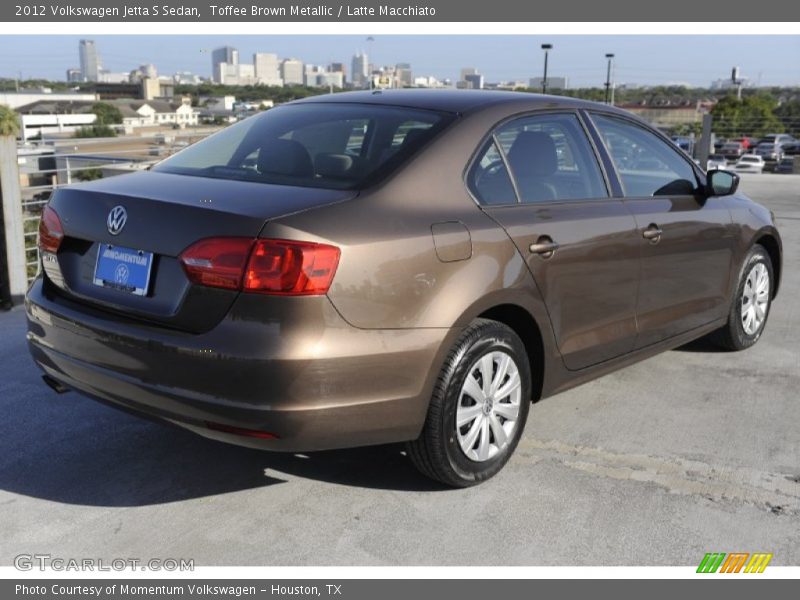 Toffee Brown Metallic / Latte Macchiato 2012 Volkswagen Jetta S Sedan