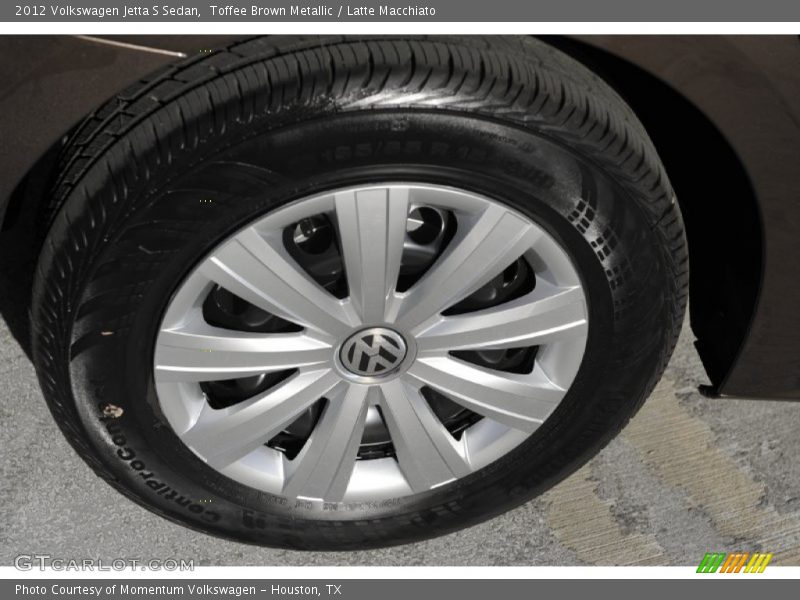 Toffee Brown Metallic / Latte Macchiato 2012 Volkswagen Jetta S Sedan