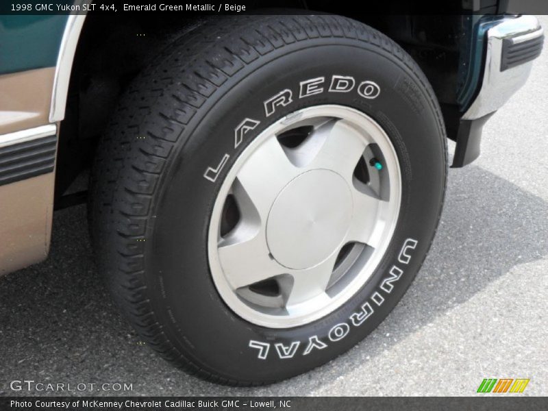 Emerald Green Metallic / Beige 1998 GMC Yukon SLT 4x4