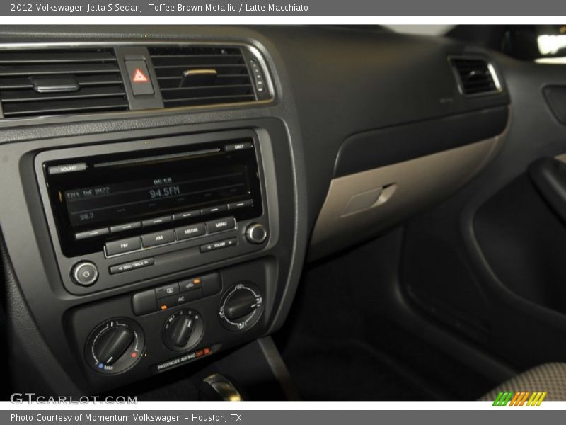 Toffee Brown Metallic / Latte Macchiato 2012 Volkswagen Jetta S Sedan