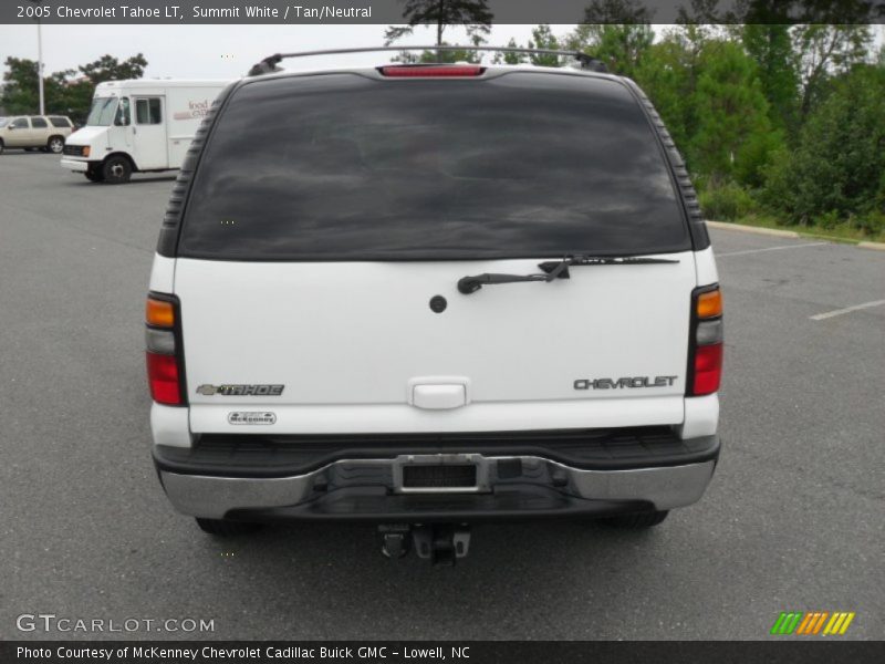 Summit White / Tan/Neutral 2005 Chevrolet Tahoe LT