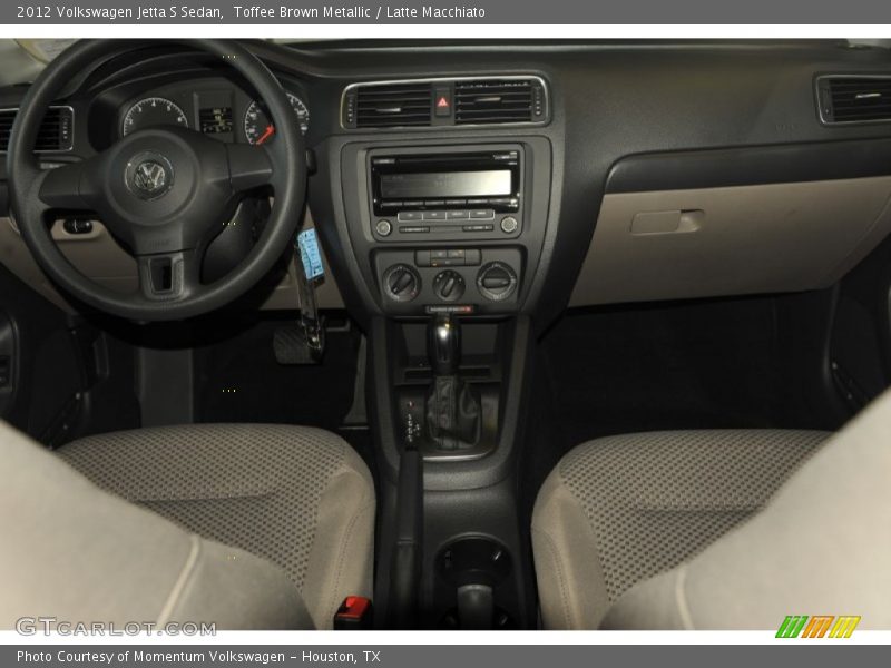 Toffee Brown Metallic / Latte Macchiato 2012 Volkswagen Jetta S Sedan
