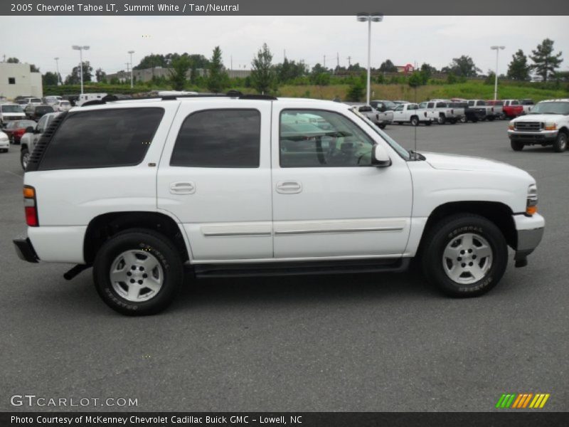 Summit White / Tan/Neutral 2005 Chevrolet Tahoe LT