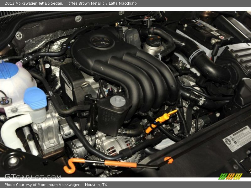 Toffee Brown Metallic / Latte Macchiato 2012 Volkswagen Jetta S Sedan