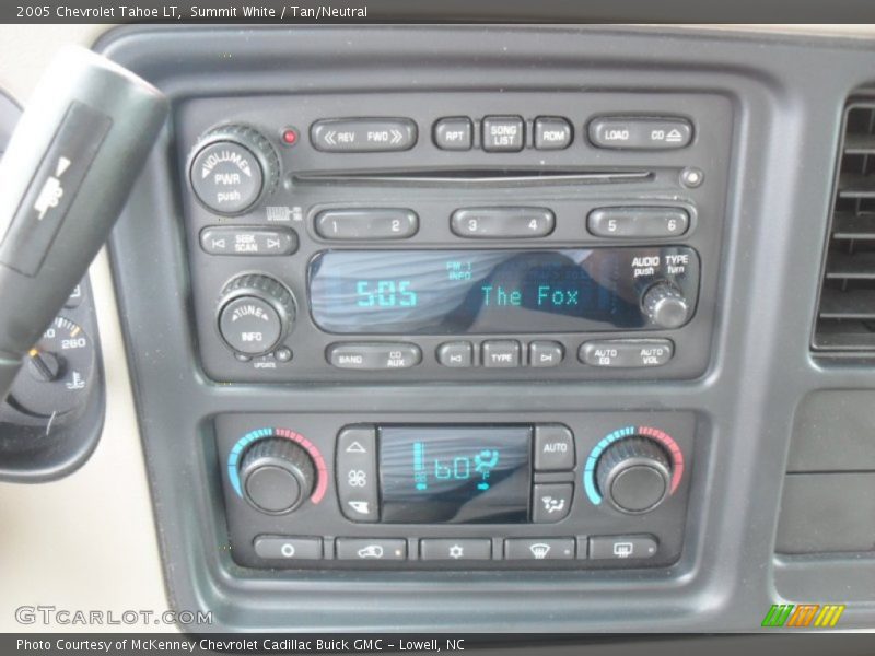 Summit White / Tan/Neutral 2005 Chevrolet Tahoe LT