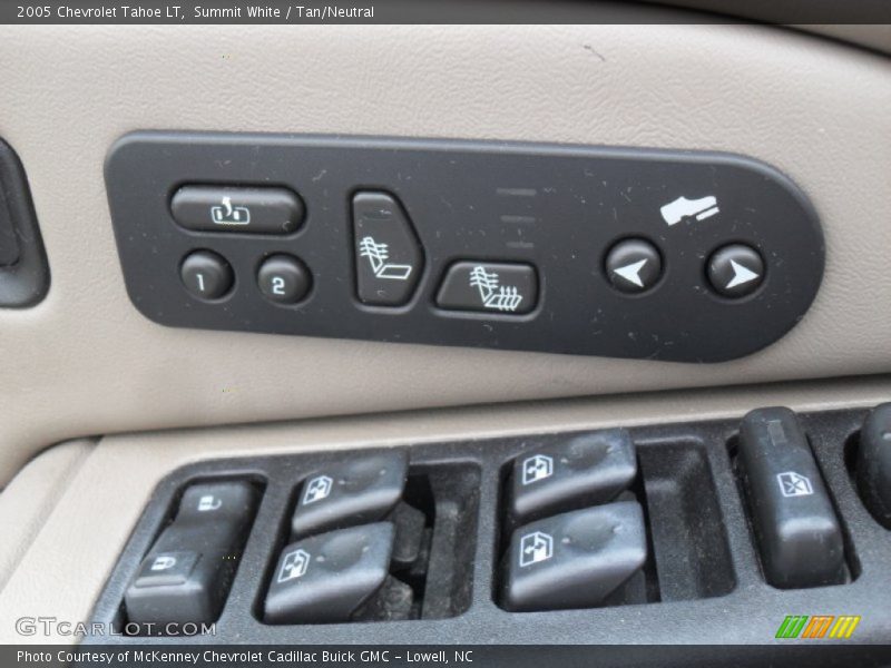 Summit White / Tan/Neutral 2005 Chevrolet Tahoe LT