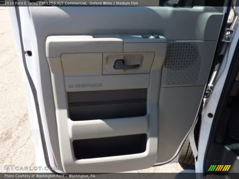 Oxford White / Medium Flint 2010 Ford E Series Van E250 XLT Commericial