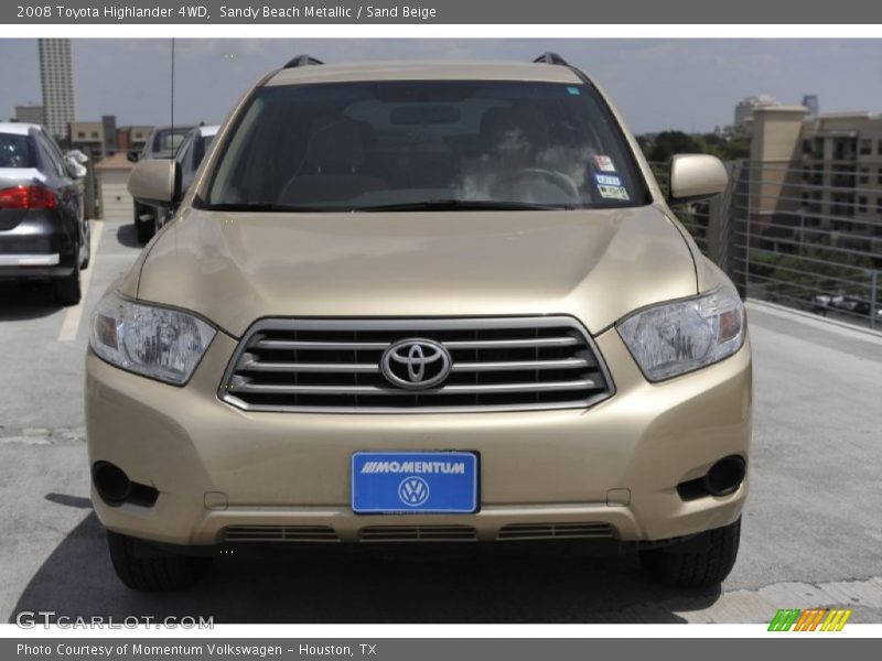 Sandy Beach Metallic / Sand Beige 2008 Toyota Highlander 4WD