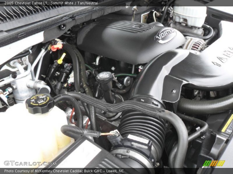 Summit White / Tan/Neutral 2005 Chevrolet Tahoe LT