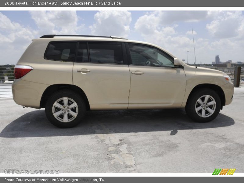 Sandy Beach Metallic / Sand Beige 2008 Toyota Highlander 4WD
