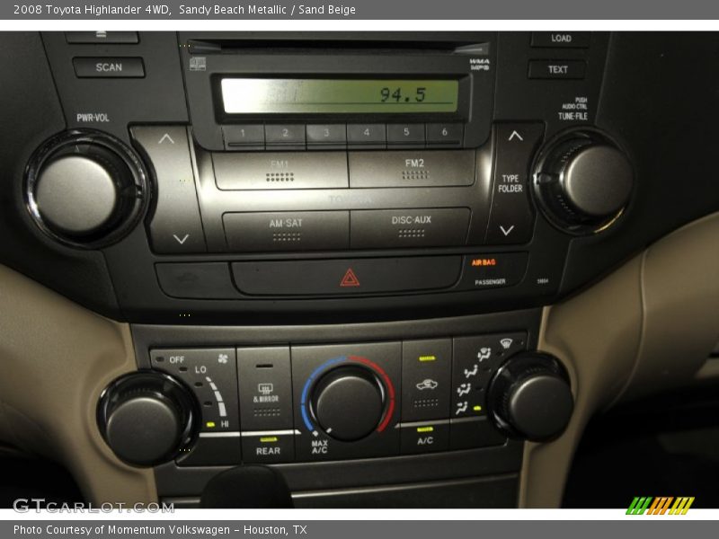 Sandy Beach Metallic / Sand Beige 2008 Toyota Highlander 4WD