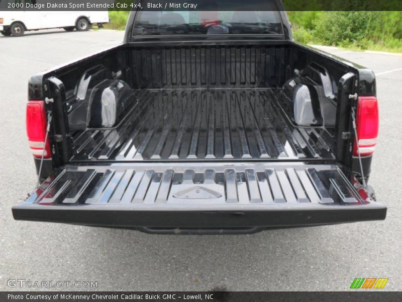 Black / Mist Gray 2000 Dodge Dakota Sport Extended Cab 4x4