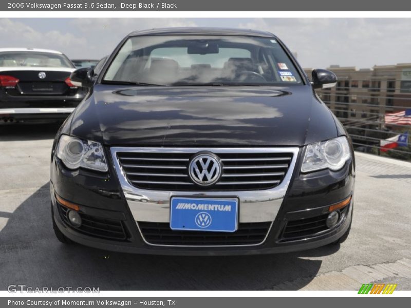 Deep Black / Black 2006 Volkswagen Passat 3.6 Sedan