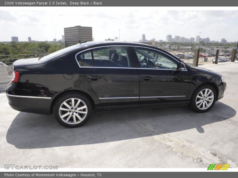 Deep Black / Black 2006 Volkswagen Passat 3.6 Sedan