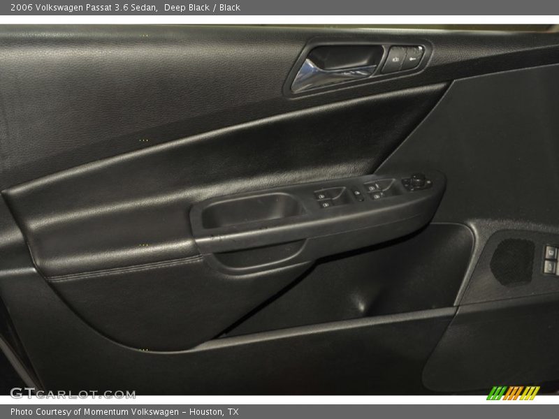 Deep Black / Black 2006 Volkswagen Passat 3.6 Sedan