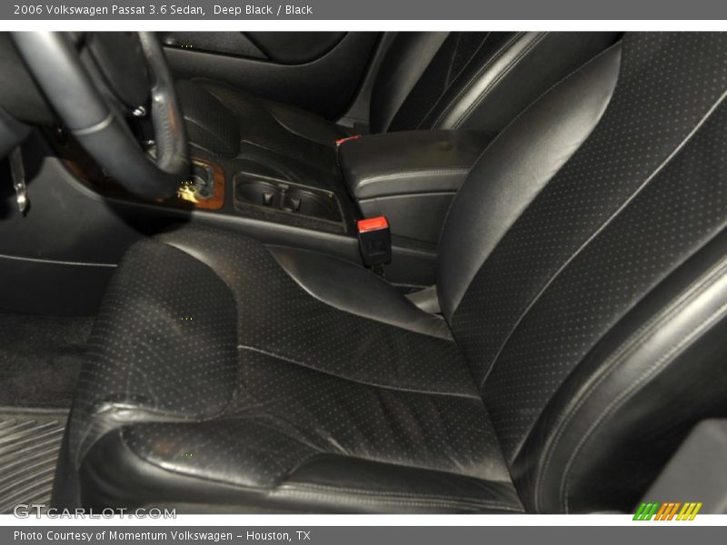 Deep Black / Black 2006 Volkswagen Passat 3.6 Sedan