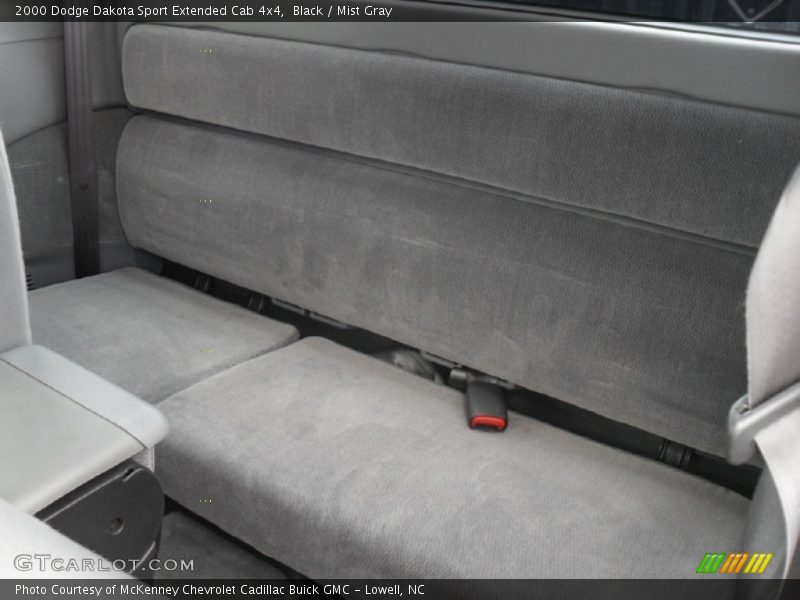  2000 Dakota Sport Extended Cab 4x4 Mist Gray Interior