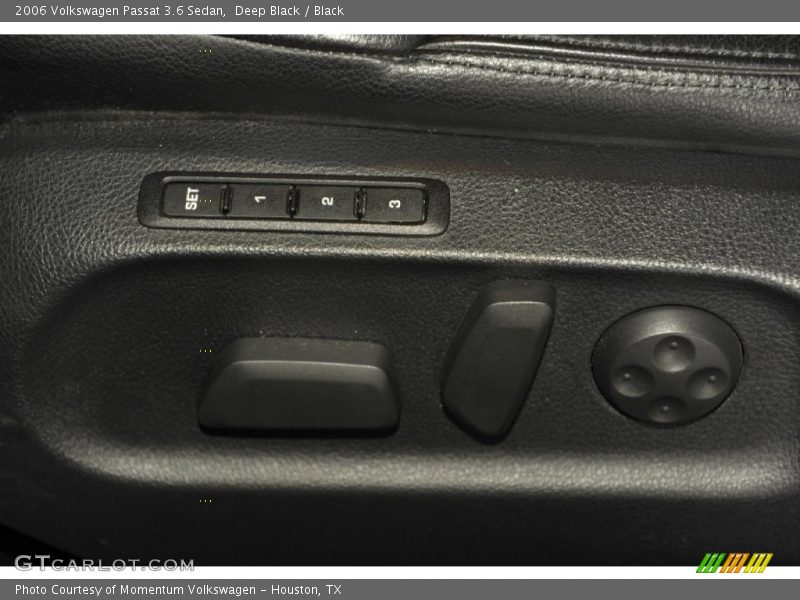 Deep Black / Black 2006 Volkswagen Passat 3.6 Sedan