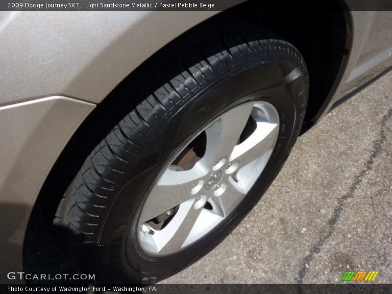 Light Sandstone Metallic / Pastel Pebble Beige 2009 Dodge Journey SXT