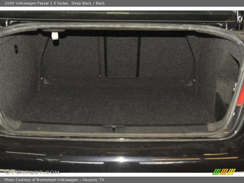 Deep Black / Black 2006 Volkswagen Passat 3.6 Sedan