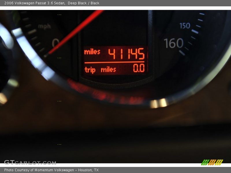 Deep Black / Black 2006 Volkswagen Passat 3.6 Sedan