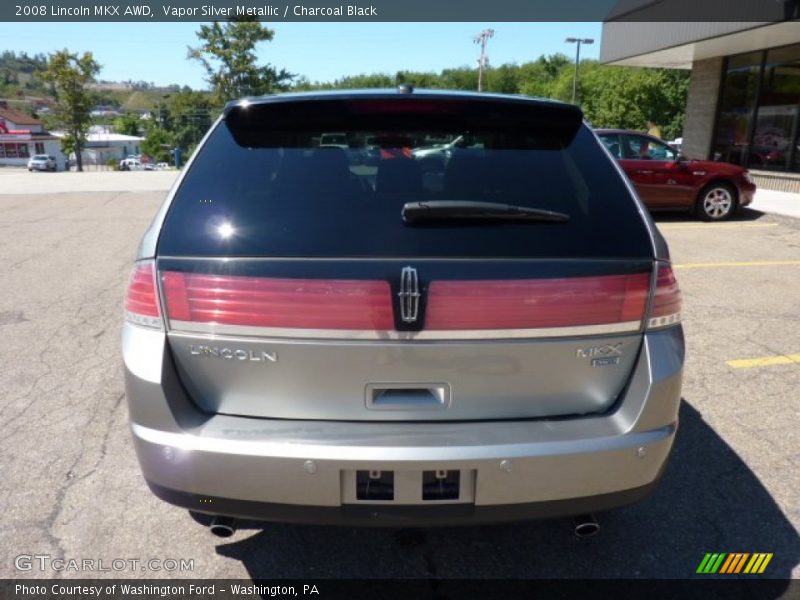 Vapor Silver Metallic / Charcoal Black 2008 Lincoln MKX AWD