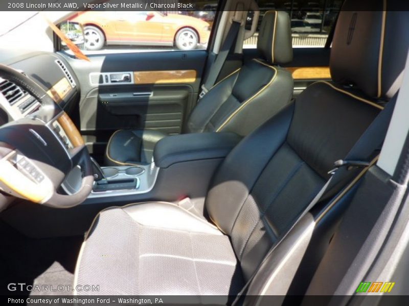 Vapor Silver Metallic / Charcoal Black 2008 Lincoln MKX AWD