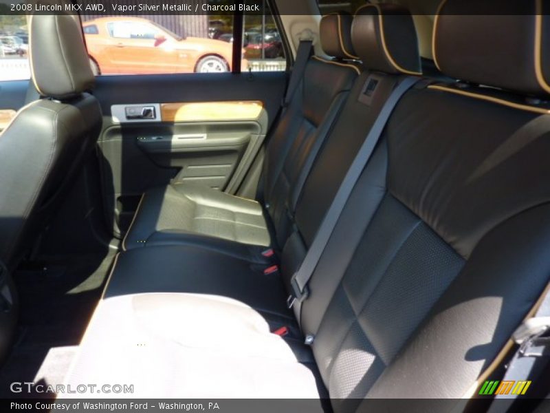 Vapor Silver Metallic / Charcoal Black 2008 Lincoln MKX AWD