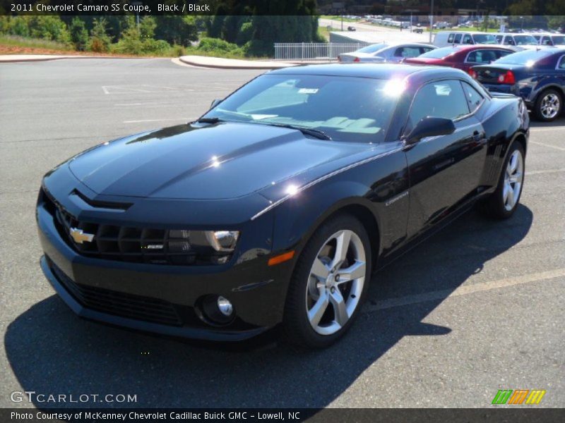 Black / Black 2011 Chevrolet Camaro SS Coupe