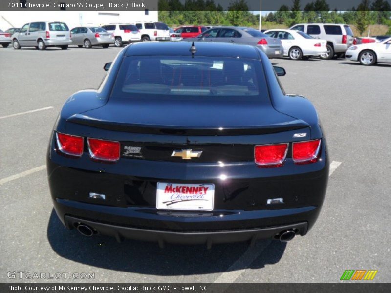 Black / Black 2011 Chevrolet Camaro SS Coupe