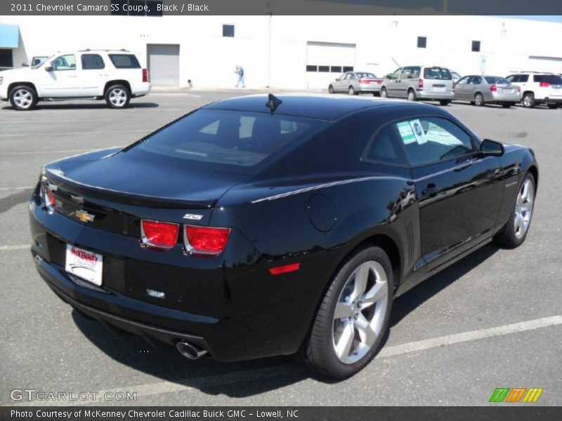 Black / Black 2011 Chevrolet Camaro SS Coupe
