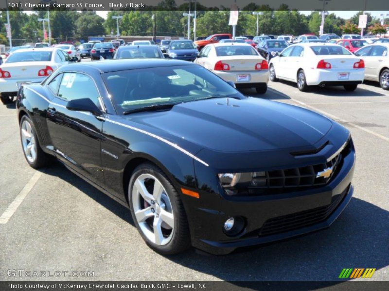 Black / Black 2011 Chevrolet Camaro SS Coupe