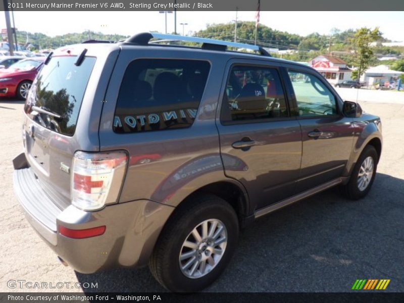 Sterling Grey Metallic / Black 2011 Mercury Mariner Premier V6 AWD