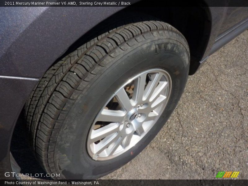 Sterling Grey Metallic / Black 2011 Mercury Mariner Premier V6 AWD