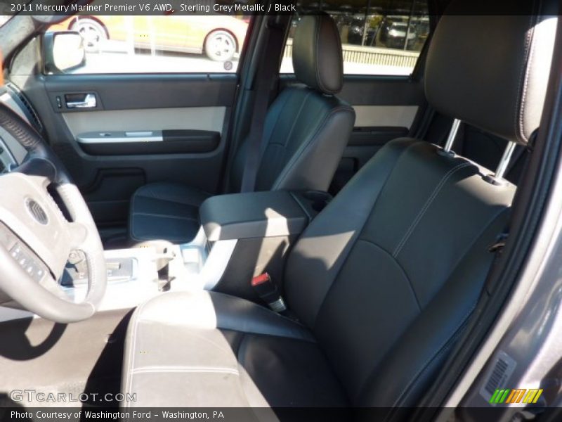Sterling Grey Metallic / Black 2011 Mercury Mariner Premier V6 AWD