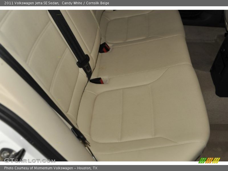 Candy White / Cornsilk Beige 2011 Volkswagen Jetta SE Sedan