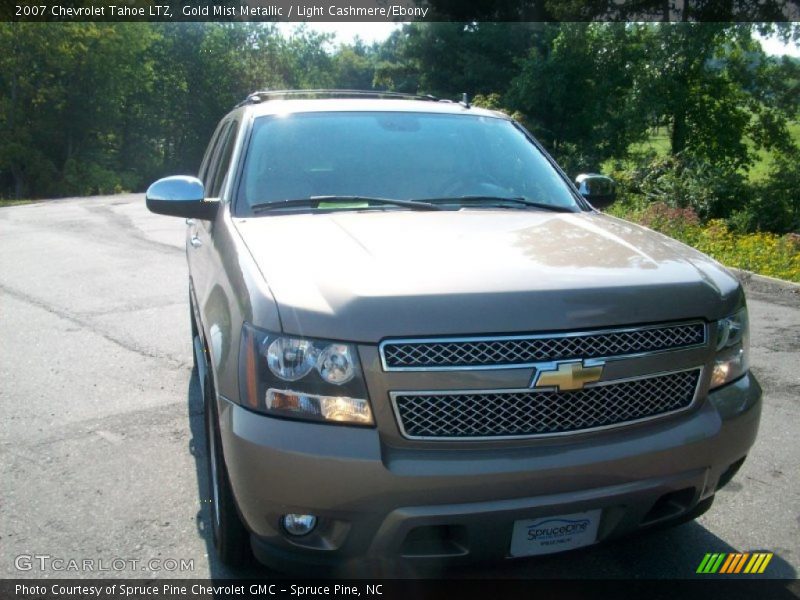 Gold Mist Metallic / Light Cashmere/Ebony 2007 Chevrolet Tahoe LTZ