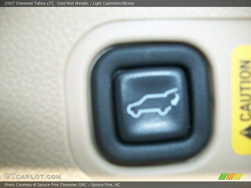 Gold Mist Metallic / Light Cashmere/Ebony 2007 Chevrolet Tahoe LTZ