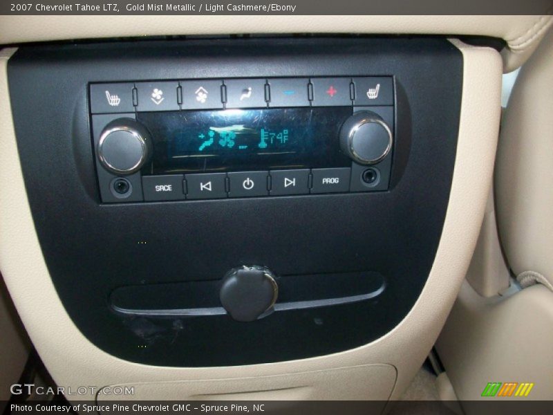 Gold Mist Metallic / Light Cashmere/Ebony 2007 Chevrolet Tahoe LTZ