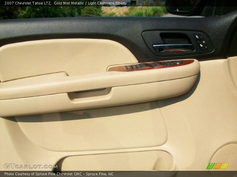 Gold Mist Metallic / Light Cashmere/Ebony 2007 Chevrolet Tahoe LTZ