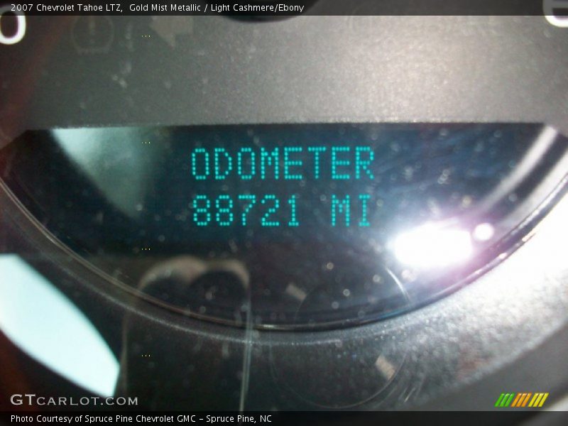 Gold Mist Metallic / Light Cashmere/Ebony 2007 Chevrolet Tahoe LTZ