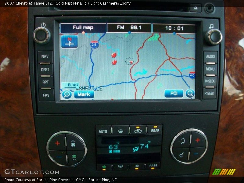 Navigation of 2007 Tahoe LTZ