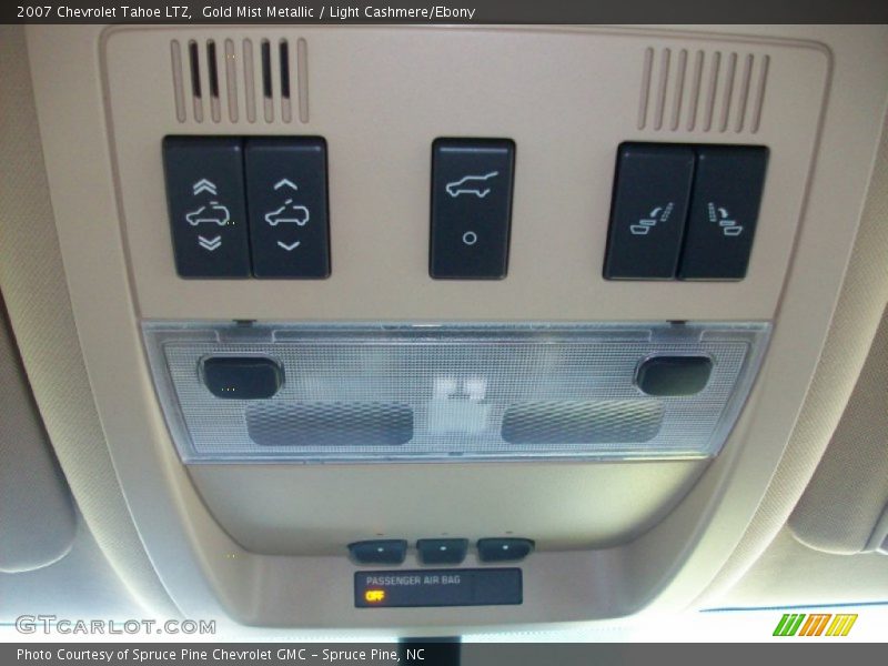 Gold Mist Metallic / Light Cashmere/Ebony 2007 Chevrolet Tahoe LTZ