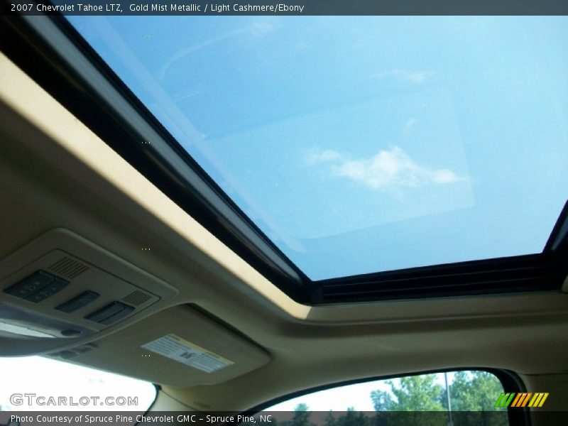 Gold Mist Metallic / Light Cashmere/Ebony 2007 Chevrolet Tahoe LTZ