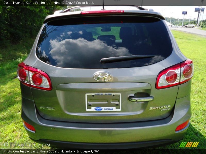 Mineral Gray / Cocoa Black 2011 Hyundai Santa Fe Limited