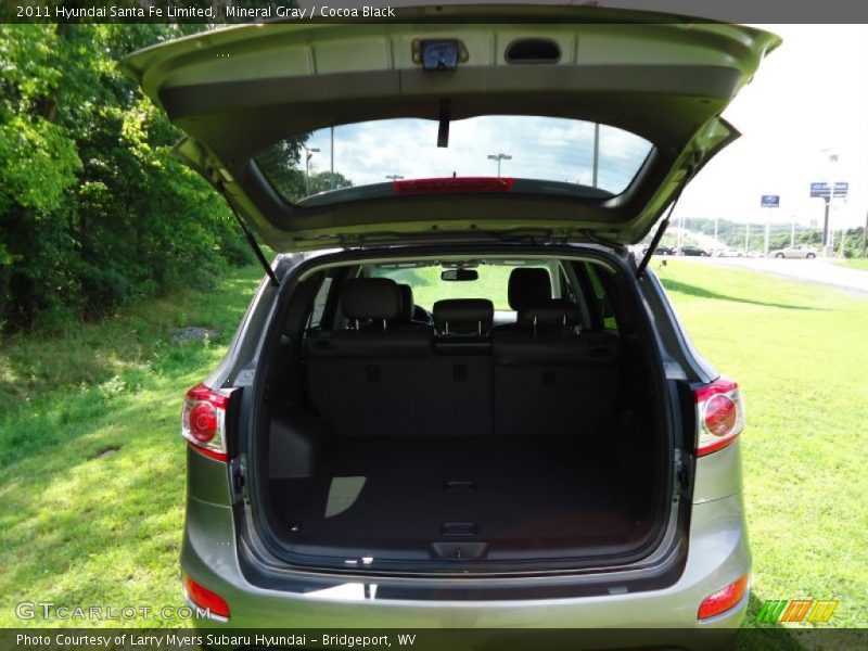 Mineral Gray / Cocoa Black 2011 Hyundai Santa Fe Limited