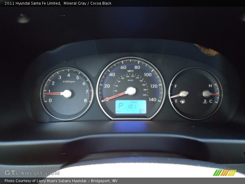  2011 Santa Fe Limited Limited Gauges