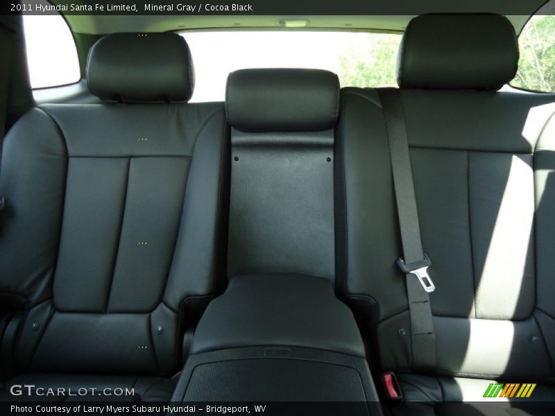 Mineral Gray / Cocoa Black 2011 Hyundai Santa Fe Limited