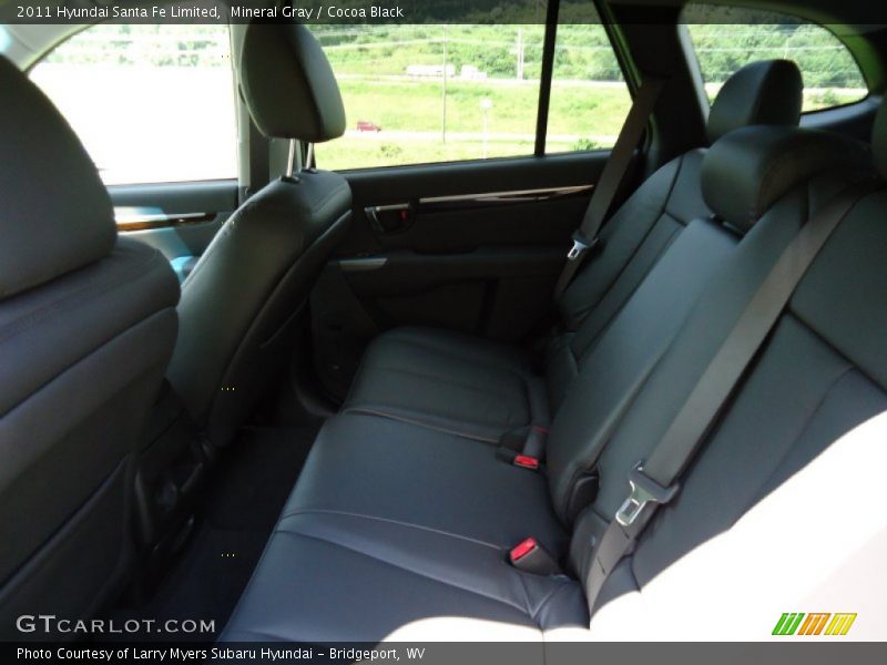 Mineral Gray / Cocoa Black 2011 Hyundai Santa Fe Limited